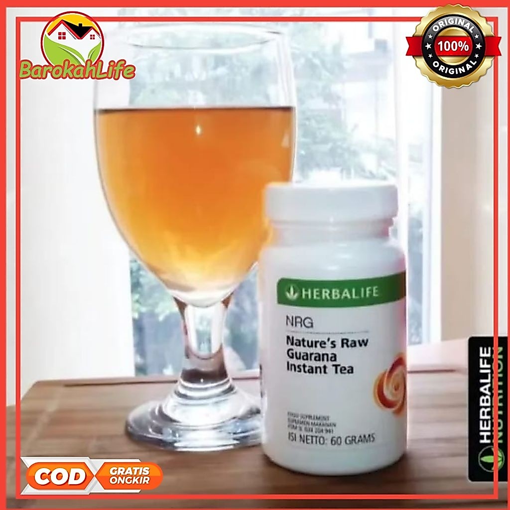Herbalife Original NRG Instant Tea Herbalife Original 1 Botol Exp 2028