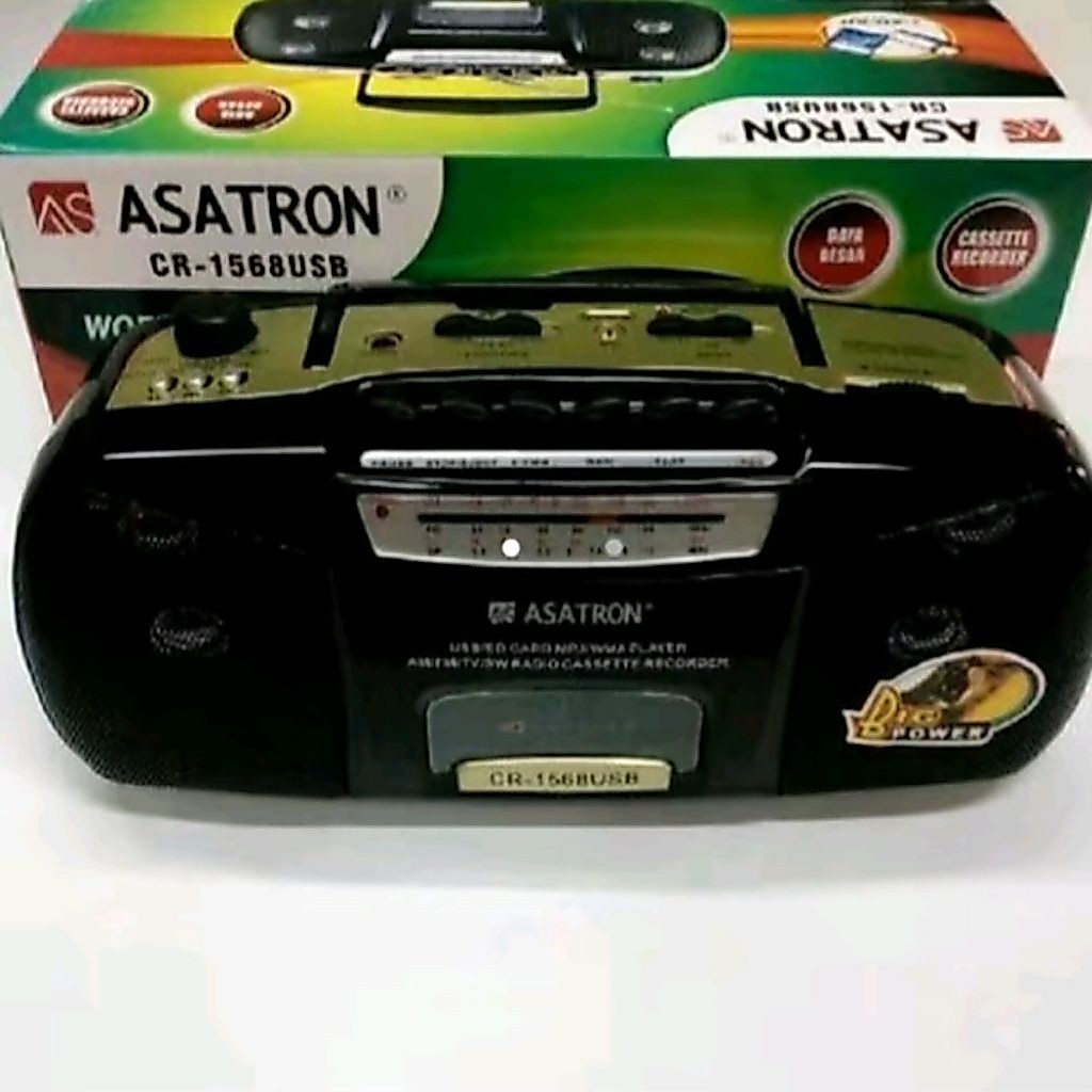 Radio Cassette Recorder Asatron CR-1568 USB
