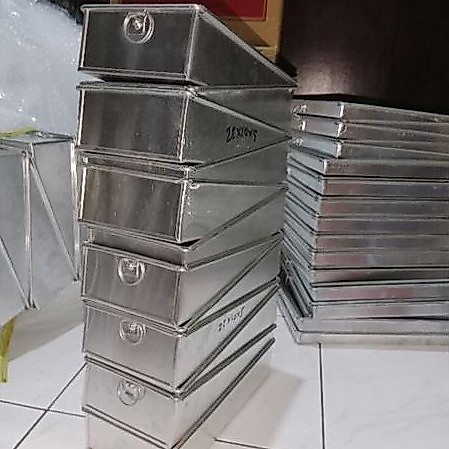 Berkualitas Loyang Tawar Loyang Bronis Tinggi 5 Harga Terjangkau Berkualitas 15X10X5 22X10X5 20X10X5