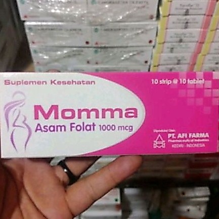 Vitamin Momma original Asam Folat per lembar