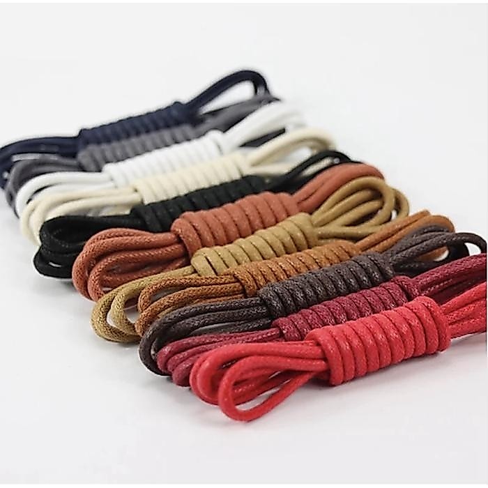 Tali Sepatu Lilin Bulat Wax Round Diameter 3mm