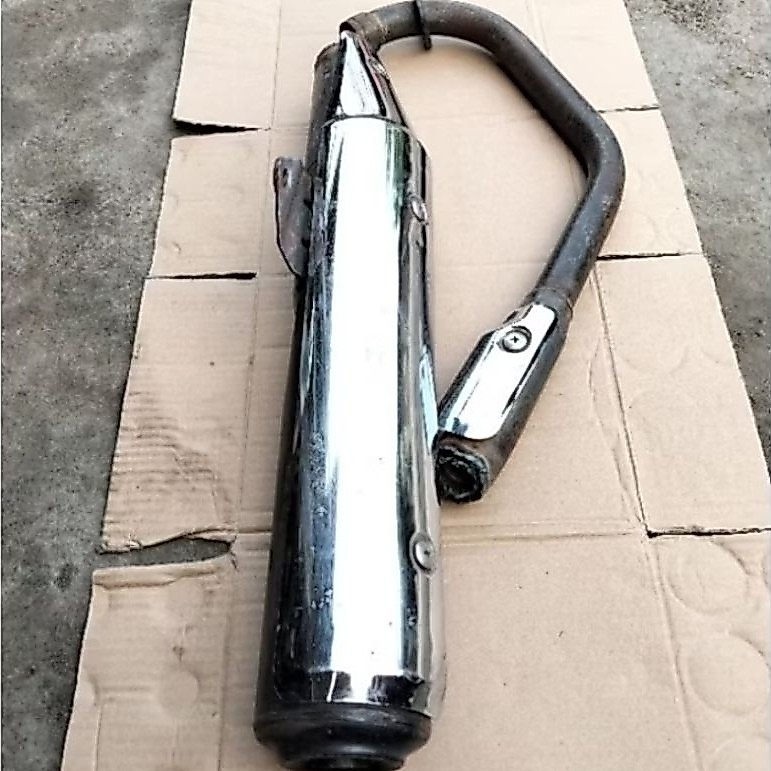 Knalpot Standar Megapro Primus Pnp Gl100 original cabutan