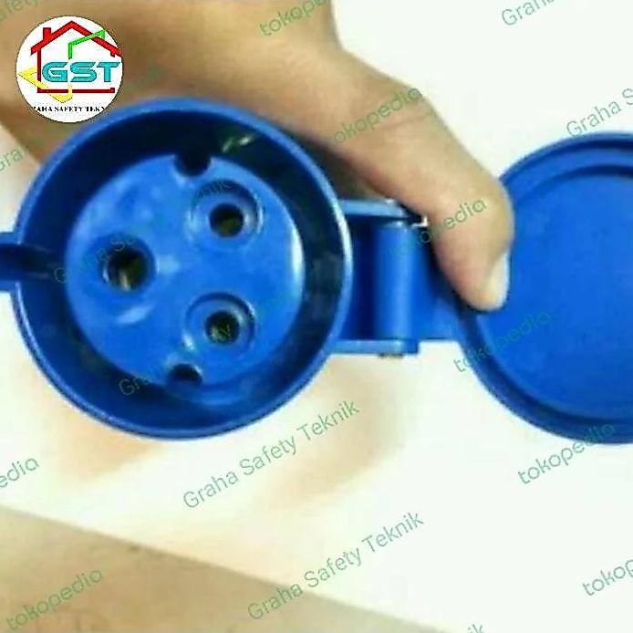 Ready industrial socket 3 pin 32a / colokan 3 pole 32a