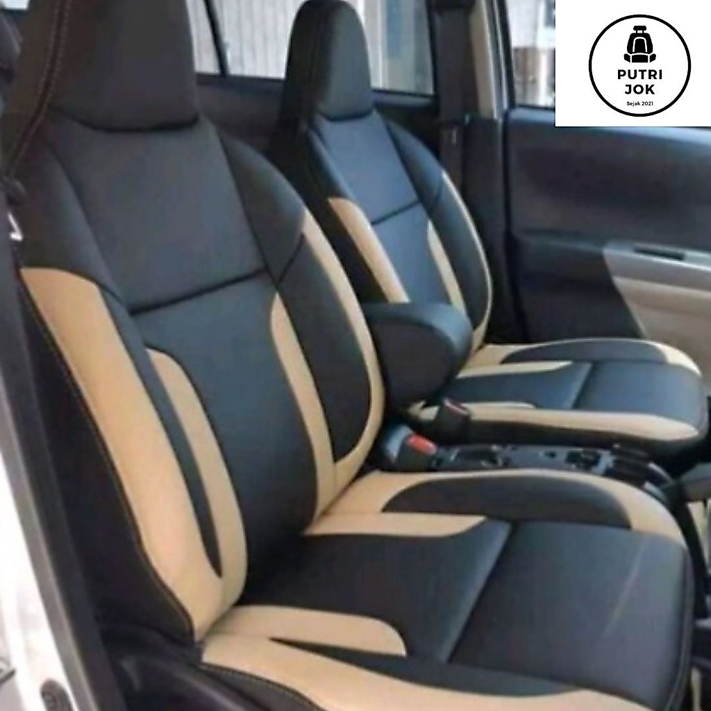 Sarung Jok Mobil Modif CALYA SIGRA Full Seat 3 Baris