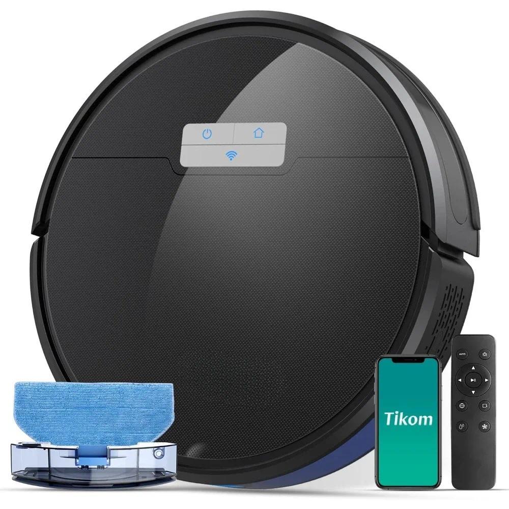 Sweeping robot combination, 4500Pa suction, maximum 150 minutes, robot vacuum cleaner with self char