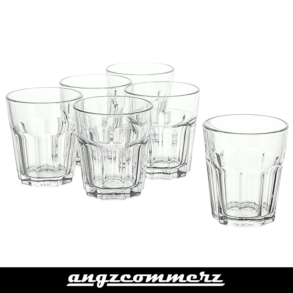 Pokal Gelas Minum Besar Kaca Bening 270 ml