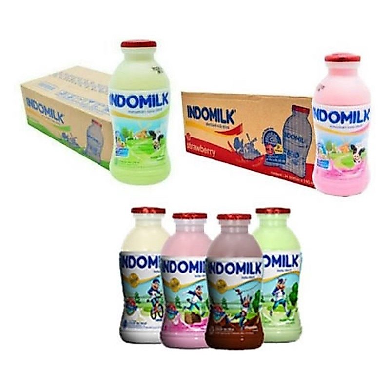 INDOMILK UHT BOTOL 190ML