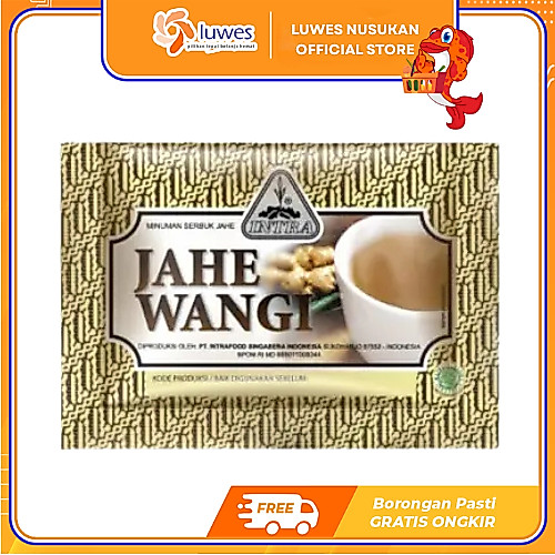 Intra Jahe Wangi Sachet Minuman Serbuk Jahe