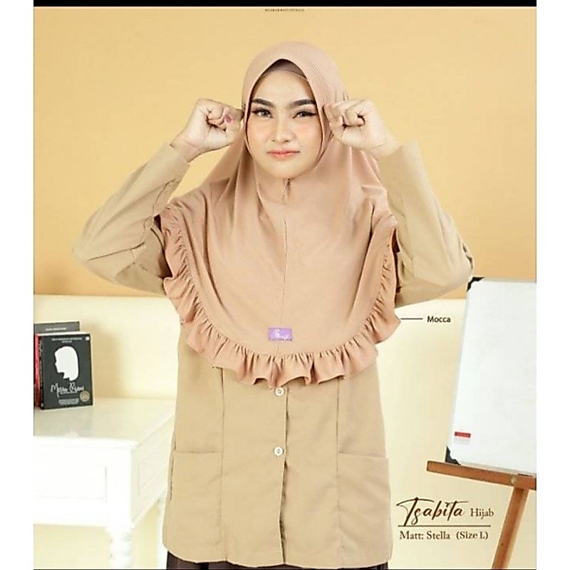 Tsabita hijab✅Jilbab sekolah✅ bergo ✅ rempel✅Ar Rafi ORI, ✅ terbaru✅best seller✅Stella✅jilbab sekola