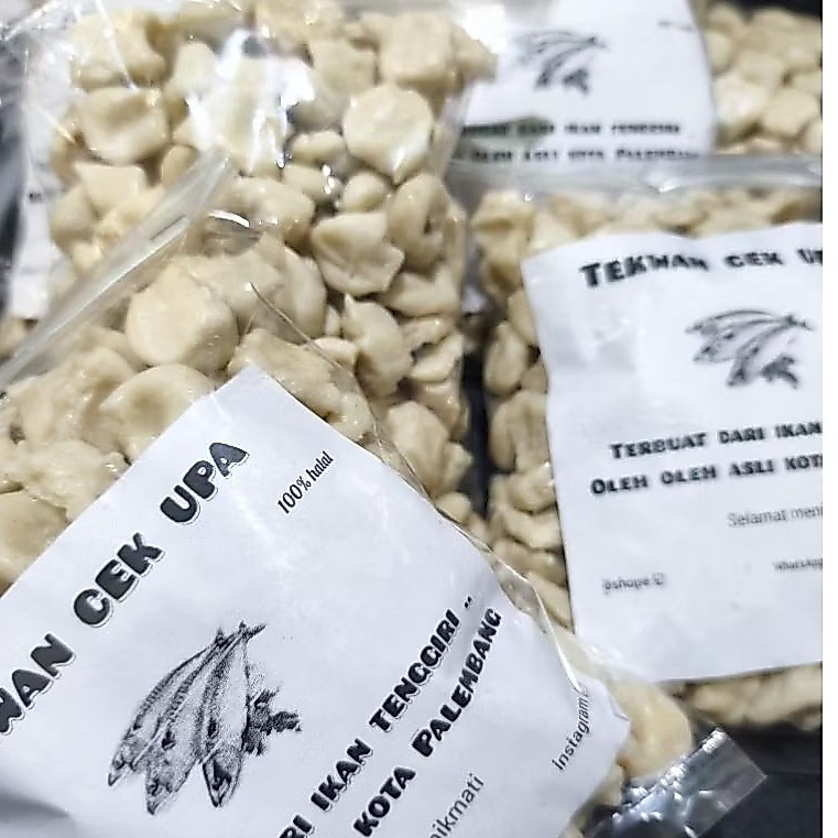 tekwan kering 1 kg. tekwan ikan asli khas palembang