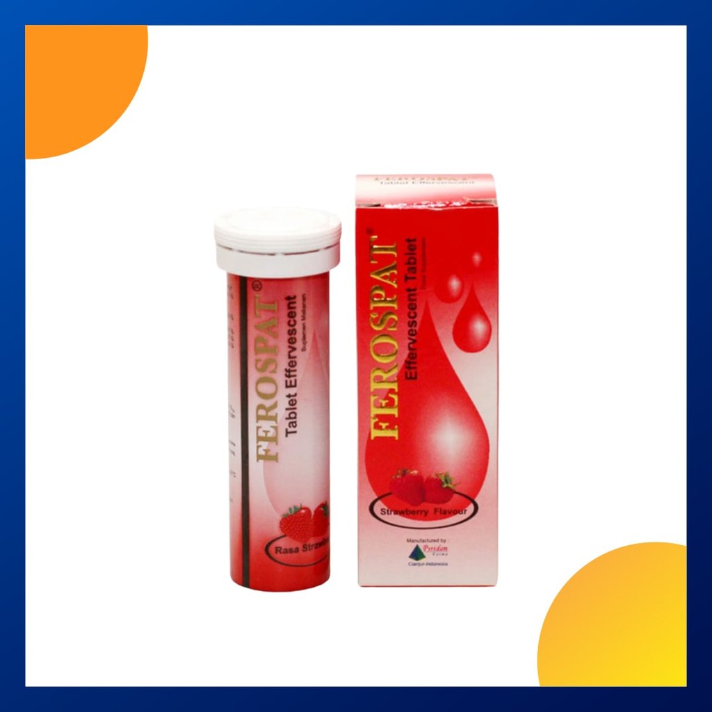 Ferospat Tube 10 Tablet Effervescent
