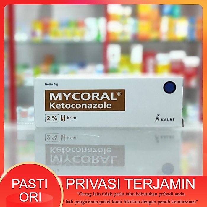 mycoral cream 5 gr / salep panu / krim gatal panu kulit
