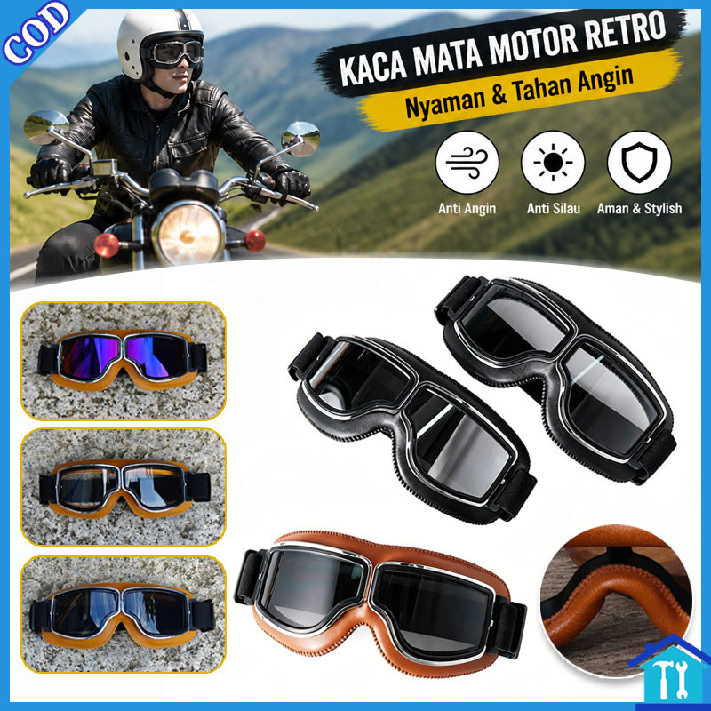 Kacamata Motor Olahraga Sport Goggles Ski Polarized Anti Silau Helm Cross Trail Downhill Tactical Re