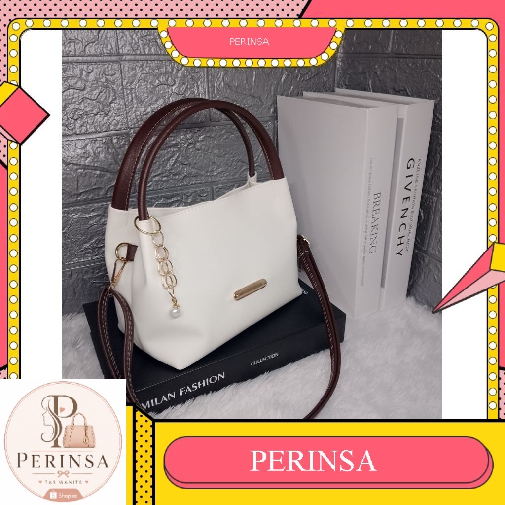 PERINSA tas wanita selempang bahu jinjing terbaru kiara bag stylish slingbag handbag
