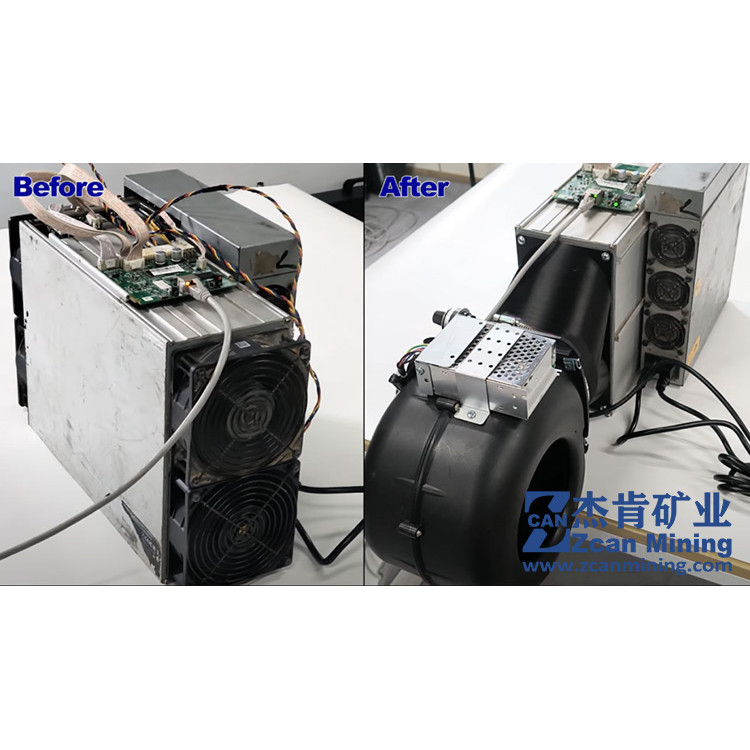 Antminer S19A S19K pro Silence Blower Gen2 Noise Reducer for S19 pro++ Z15 pro - Mining Rig Fan Quie