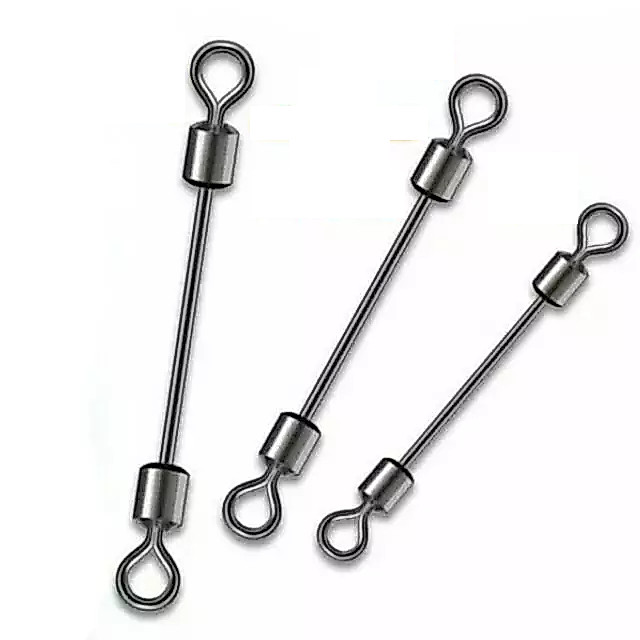Kili-kili Pancing Panjang Finstrike Firelock Long Black Cooper Double Swivel Anti Gigi Tajam Lead Sh