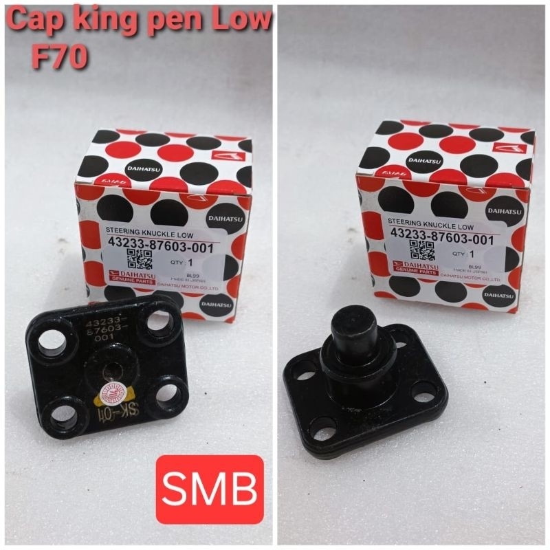 Cap king pen/Steering knuckle LOW. F70