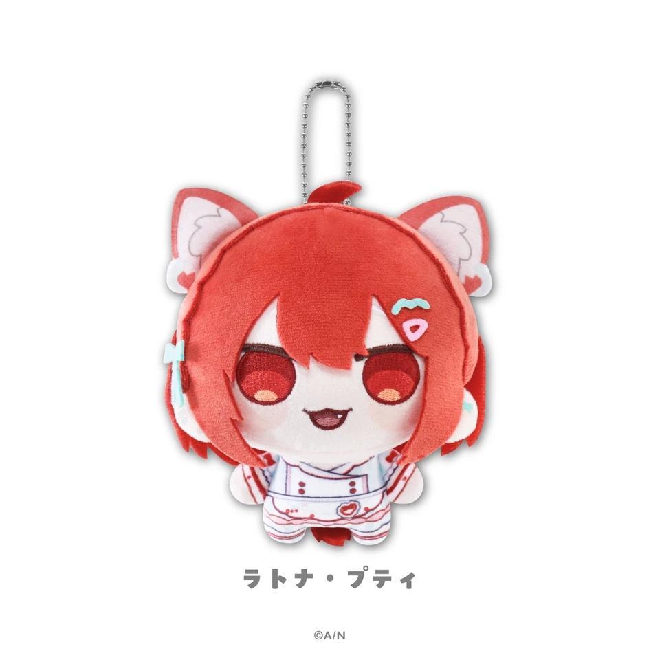 Nijisanji 8th Anniversary Big Head Doll Withcake Plush Doll Pendants Lovely Diner Students Friends C