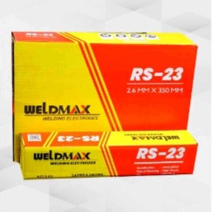 WELDMAX RS23 1 KG KAWAT LAS ELEKTRODA 2.0 MM & 2.6MM (varian) - 2.0mm