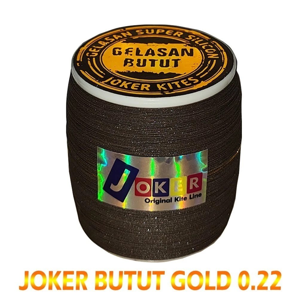 (BONUS PELINDUNG JARI) JOKER BUTUT Gelasan Layangan Grade Original Premium Quality Untuk Tournament 