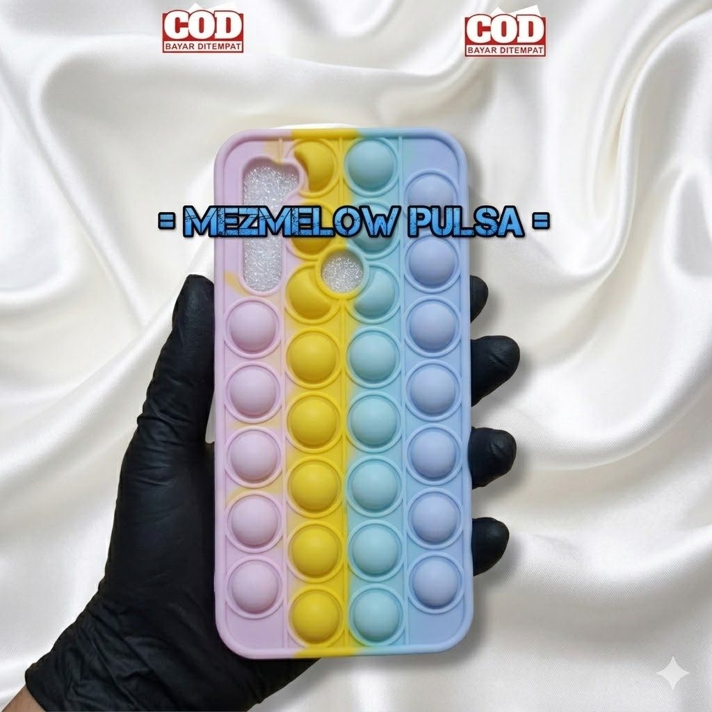 Casing Case Lembut Soft Case Pop It Silicone Case XIAOMI REDMI NOTE 8 BIASA - Gambar 2