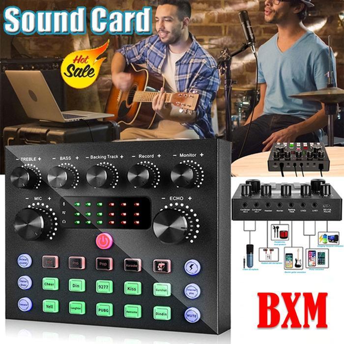 Sound card V8 Mixer Bluetooth SoundCard V8 Audio Soundcard V8S - SOUNDCARD V8S