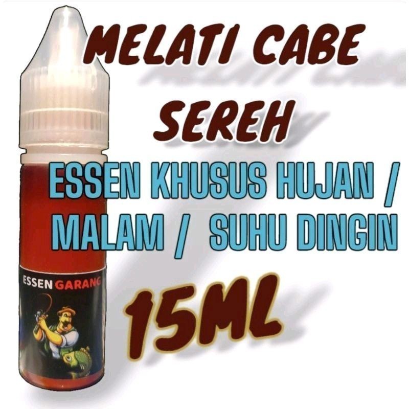 PER HUTANI 15 ML - ESSEN MELATI CABE SEREH  // IKAN MAS RAME // BABON // GALATAMA // INDUKAN