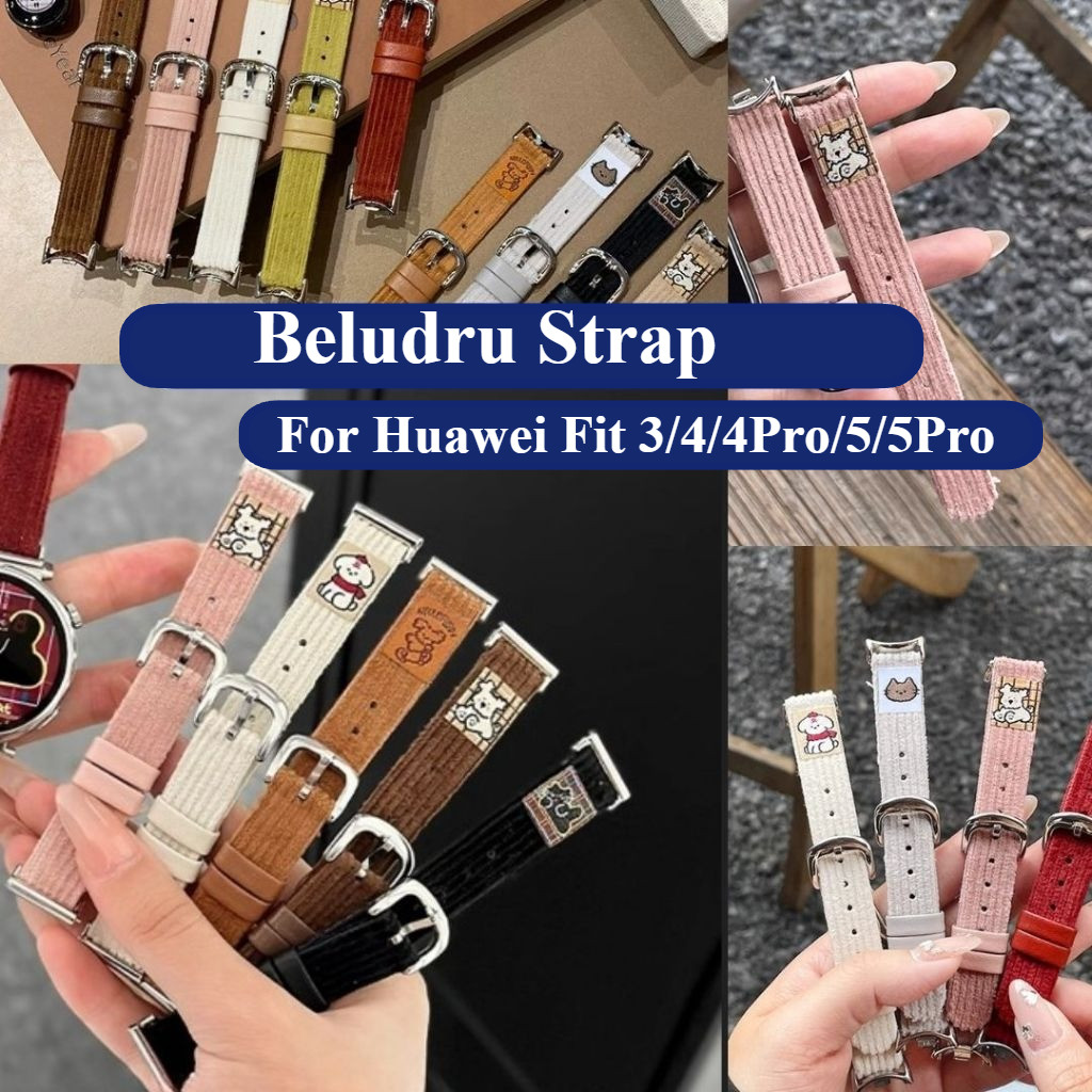 Beludru Strap Huawei Fit 3 Huawei Fit 4  Huawei Fit 4 Pro Huawei Fit 5 Huawei Fit 5 Pro
