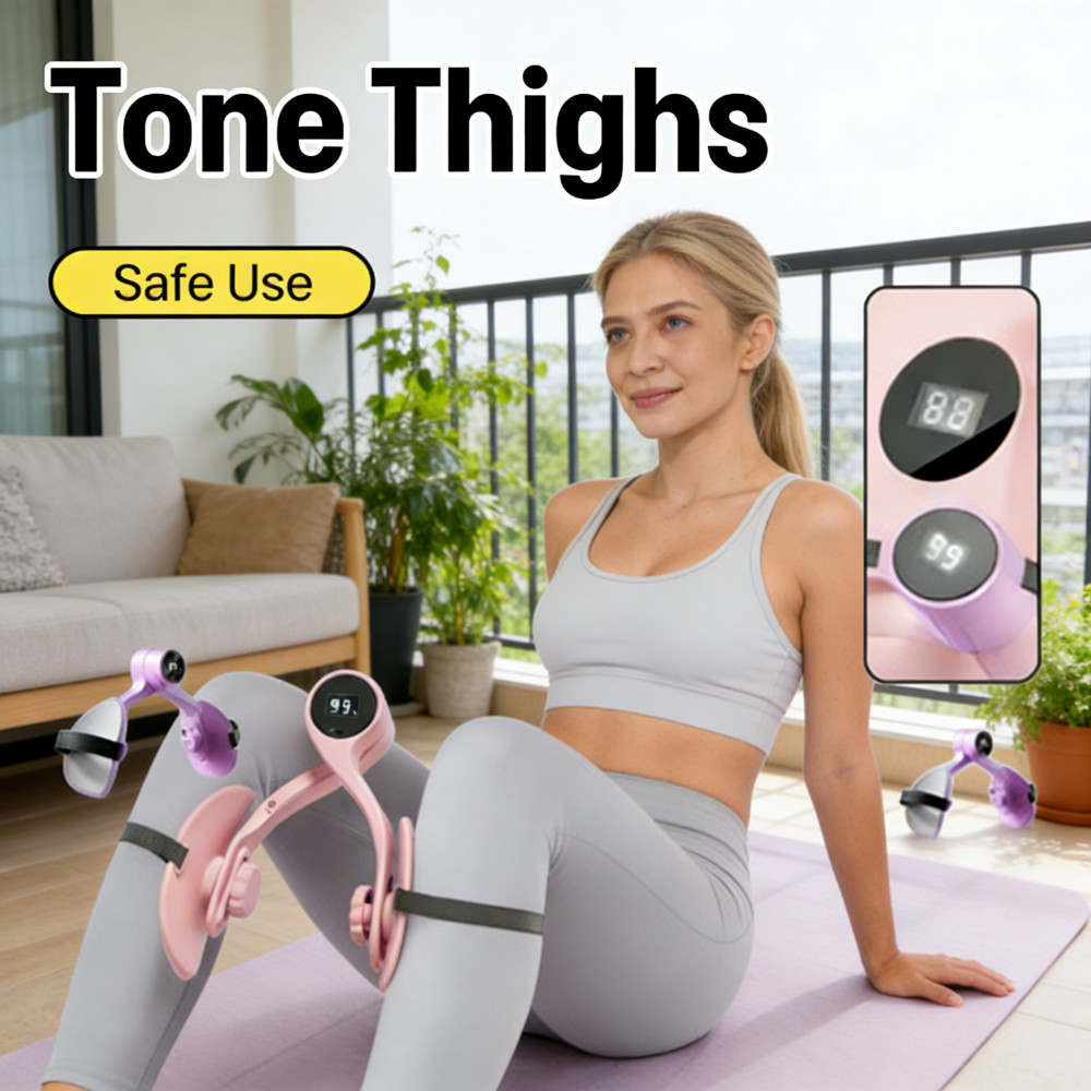 Hip Trainer Alat Fitness Mengencangkan Alat Senam Kegel Thigh Master/alat Pengecil Paha/pilates Alat