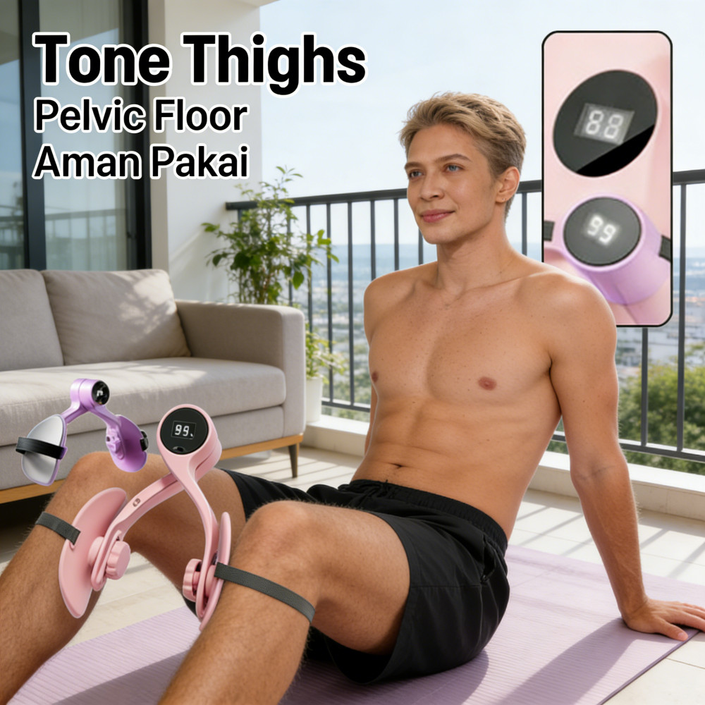 Alat Paha Kegel Kegel Wanita Fitness Alat Pilates/alat Pengecil Senam Hip Trainer