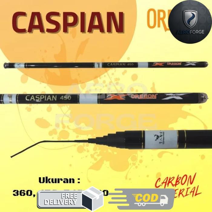 Tegek carbon Oregon Caspian panjang 360 450 540 630 - 540