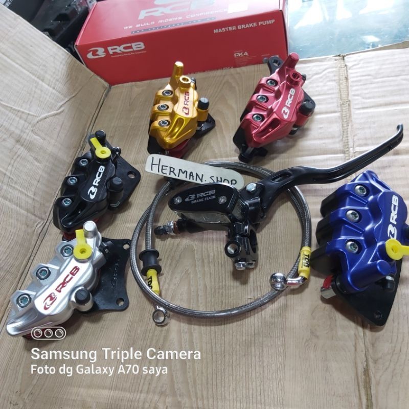 Paket Master Rem RCB Jupiter / Supra / R15 Old / R15 New VVA / Mio / CBR 150 / CB 150 / Satria FU / 