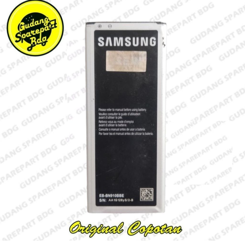 Baterai Samsung Galaxy note 4 N910 N9100 EB-BN910BBE 3220mAh Original Copotan