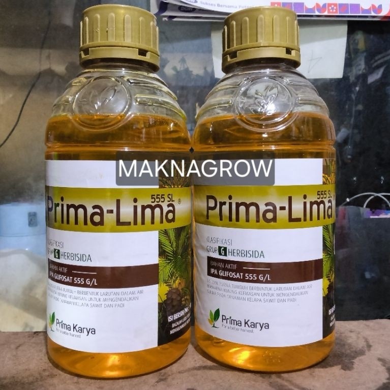 Herbisida Sistemik Prima-Lima 555 SL Racun rumput 1 Liter