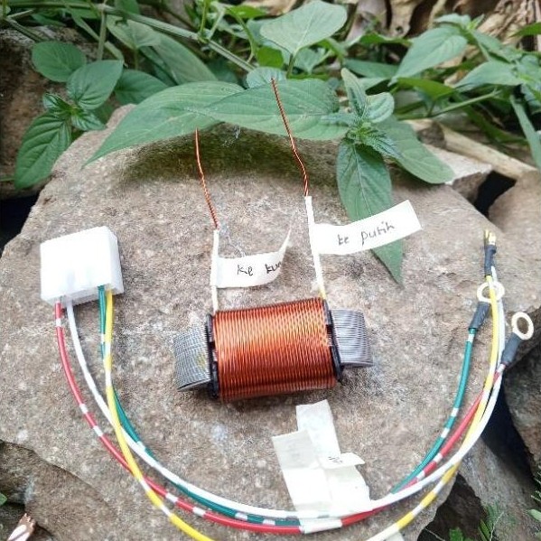 Spul Spull Lampu Honda Win 12V Volt Fullwave Pakai Kiprok Nmax Atau Tiger