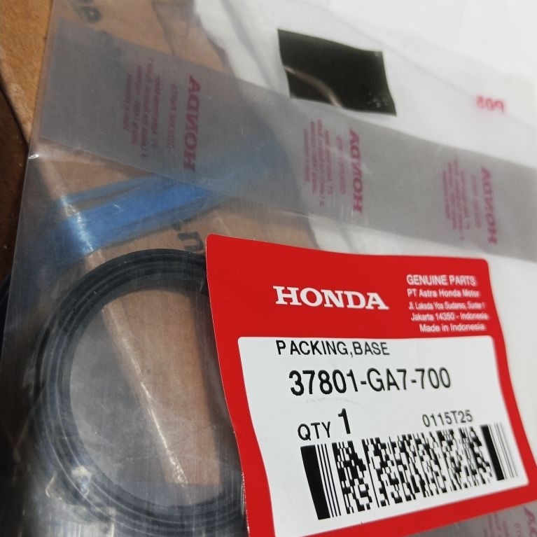 Baru Packing Base Karet Ganjel Pelampung Bensin Honda Matik Bebek Ori Ahm 37801 Ga7 700