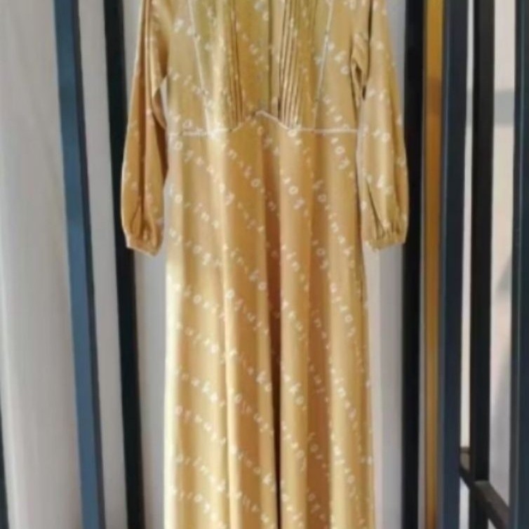 preloved mustard dress korina