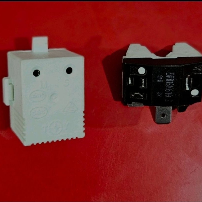 PTC + OVERLOAD / RELAY KULKAS POLYTRON ORIGINAL