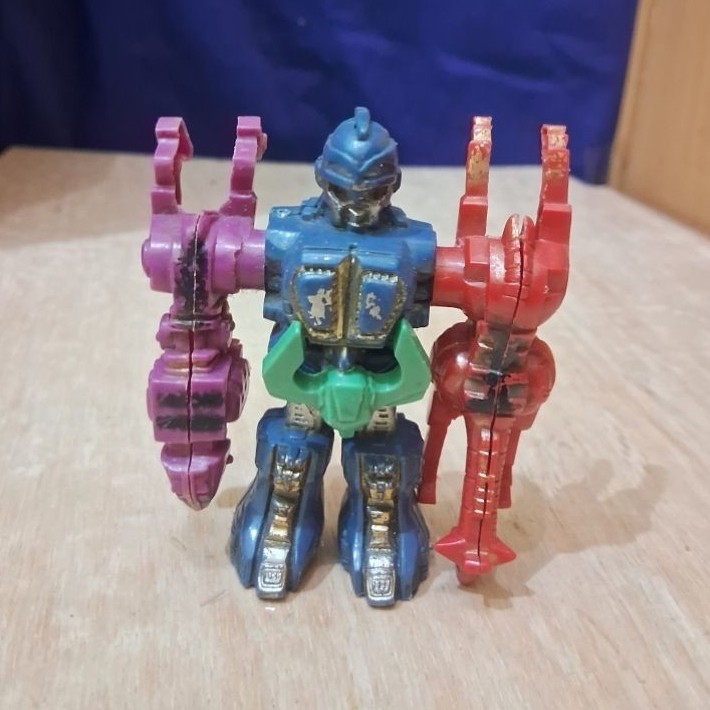 Mainan Figure Zord Gao Muscle Bootleg Gao Ranger Wild Force Mainan Jadul