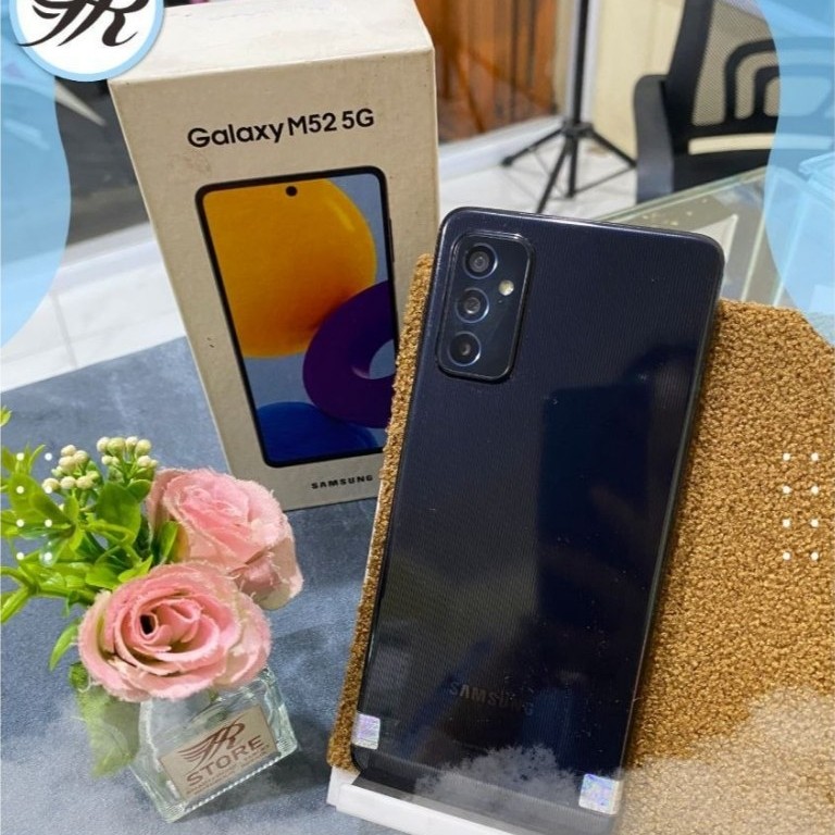 SAMSUNG M52 5G 8/128GB SECOND BERGARANSI
