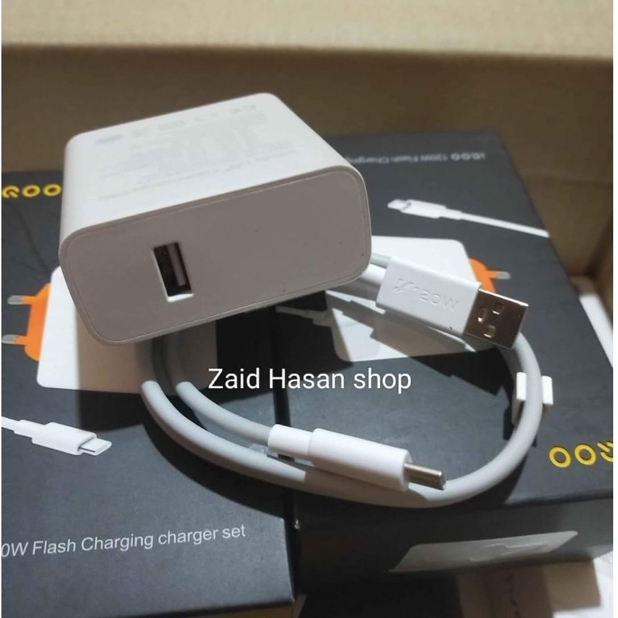 charger Vivo 120 watt support flash charger type c