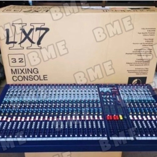 MIXER SOUNDCRAFT LX7II 32CH / LX7 II 32 / LX 7II 32 CHANNEL GRADE A++