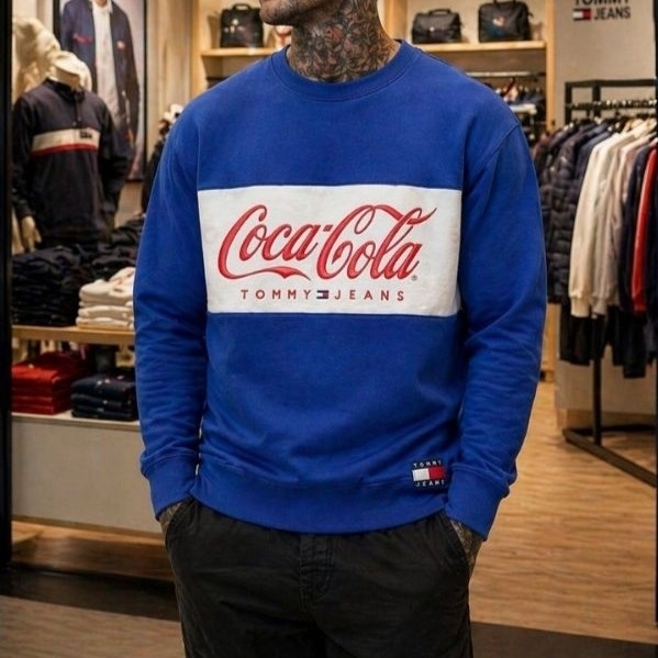 Crewneck Tommy Jeans x Coca Cola 100% Authentic Original | Crewneck Tommy | Tommy | Tommy Jeans | To
