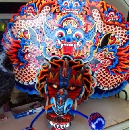 Terlaris Barongan anak murah /barongan | barongan anak SD premium / barongan / caplokan / ganongan /