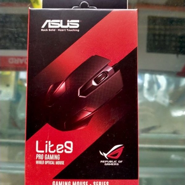 Mouse Asus lite 9 mouse mos Asus gaming