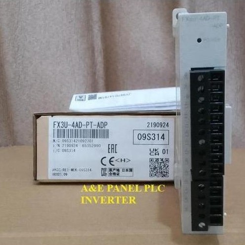 TERBARU - FX3U-4AD-PT-ADP PLC MITSUBISHI FX3U4ADPTADP FX3U 4AD PT ADP