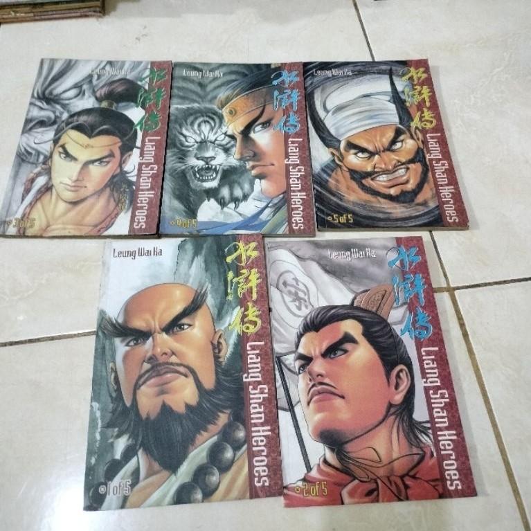 Komik Leung Wai Ka - Liang Shan Heroes 1-5 (End)