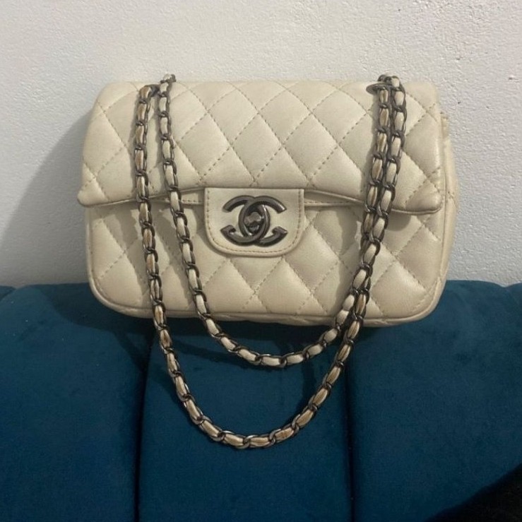 tas kulit asli ala chanel