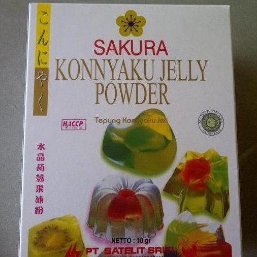 Jelly Sakura Konyaku varian Plain