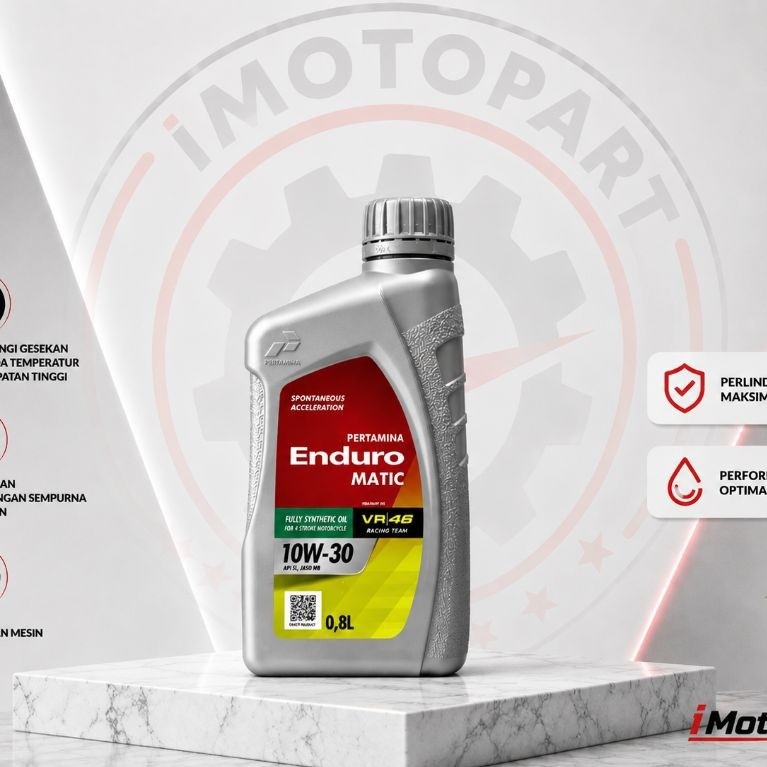Oli Enduro Matic 10W-30 | Full Synthetic (800ml)